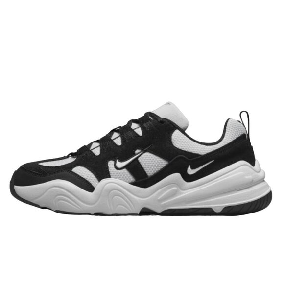 NIKE Black & White Tech Hera Sneakers - 40.5/ 7.5 US NWT - Picture 1 of 8